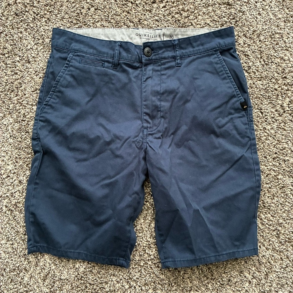 Quiksilver Men's 30 Blue Chino Board Shorts